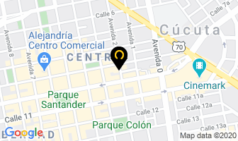 Mapa de Fotocopias Rosalba en Cúcuta