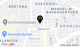 Mapa de Fotografia 360 en Cali