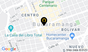 Mapa de Fotopromoción Ltda. en Bucaramanga