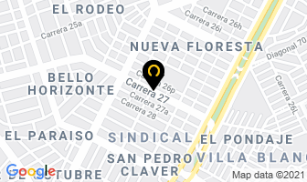 Mapa de Fotos Fegar en Cali