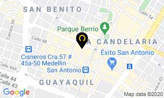 Mapa de Fox Shoes en Medellín
