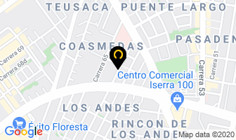 Mapa de Fp Control Wear en Bogotá D.C