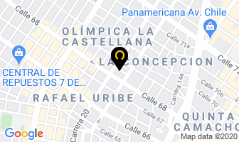 Mapa de Fragancias E Insumos Ltda. en Bogotá D.C