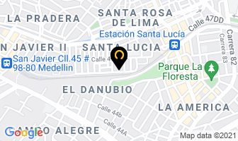 Mapa de Fraktal Graficos Interactivos en Medellín