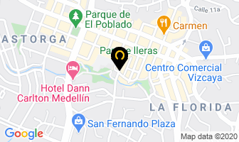 Mapa de Frame Art Inc. en Medellín
