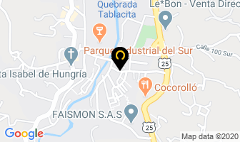 Mapa de Franco Arte Ltda. en La Estrella