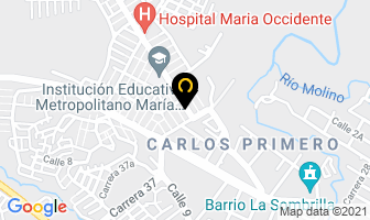 Mapa de Franco Ricardo en Popayán