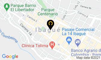 Mapa de Franco Sierra María José en Ibagué