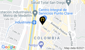 Mapa de Frankiciarte en Medellín