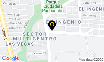 Mapa de Franklin Fotografía en Cali