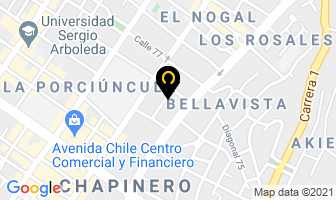 Mapa de Fraternidad Sacerdotal en Bogotá D.C