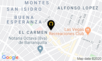 Mapa de Freddy Ramirez Ramos en Barranquilla