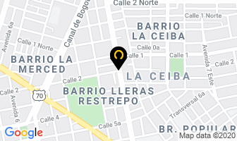 Mapa de Freddy Toscano Salcedo en Cúcuta