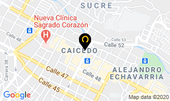 Mapa de Fredy Billares en Medellín