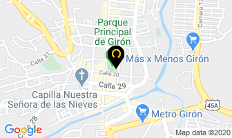 Mapa de Fredy Caceres Arismendy en Girón