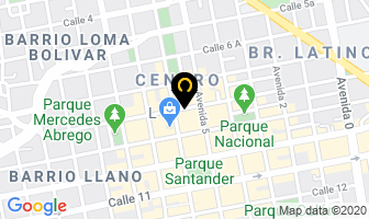 Mapa de Freezone Licores en Cúcuta