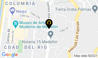 Mapa de Freni-booster en Medellín
