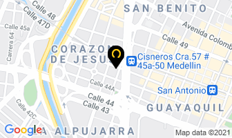 Mapa de Freni Muelles en Medellín