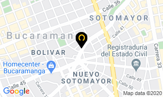 Mapa de Freni-ruedas en Bucaramanga