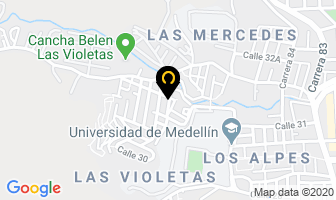 Mapa de Frenos Belen en Medellín