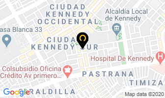 Mapa de Frenos Buitrago en Bogotá D.C