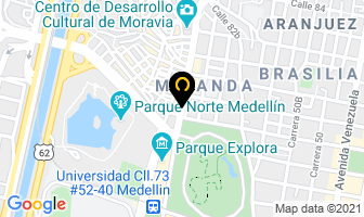 Mapa de Frenos De Antioquia Ltda. en Medellín