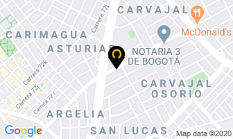 Mapa de Frenos Hidrobooster en Bogotá D.C