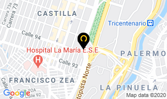 Mapa de Frenos La 95 Castilla en Medellín