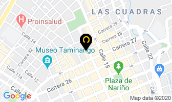 Mapa de Frenos Las Américas en Pasto