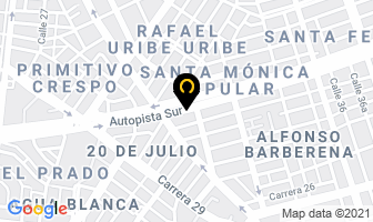 Mapa de Frenos Ospina en Cali