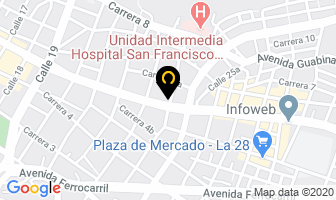 Mapa de Frenos uno A en Ibagué