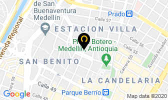Mapa de Frenplast en Medellín