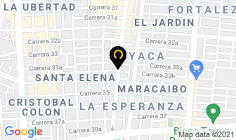 Mapa de Fresas Bogotá en Cali
