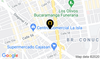 Mapa de Fresco Hogar en Bucaramanga