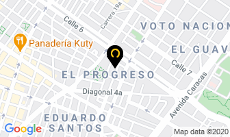 Mapa de Frescor Ltda. en Bogotá D.C