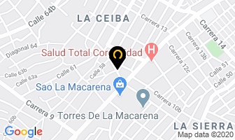 Mapa de Fricasa Ltda. en Barranquilla