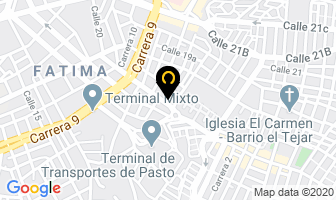 Mapa de Fried Chiken Ruano en Pasto