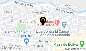 Mapa de Frigo Carnes Lago Plaza en Pereira