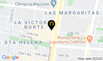 Mapa de Frigorifico Mazuren en Bogotá D.C