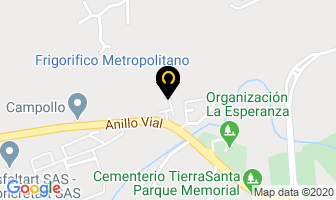 Mapa de Frigorifico Metropolitano en Girón