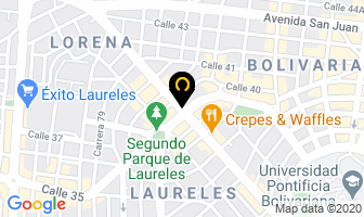 Mapa de Frigoríficos Vijagual en Medellín