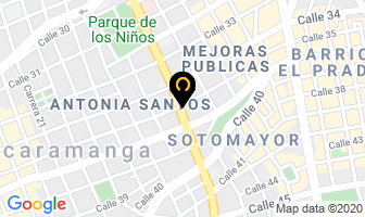 Mapa de Frio & Calor en Bucaramanga