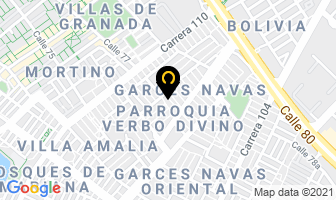 Mapa de Frio Servicios Ltda. en Bogotá D.C