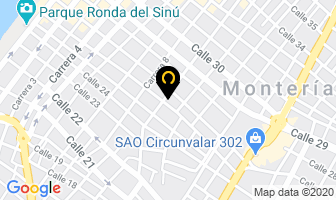 Mapa de Friocosta S.a. en Montería