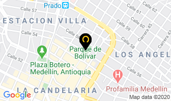 Mapa de Friopais en Medellín