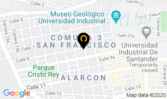 Mapa de Friosander en Bucaramanga