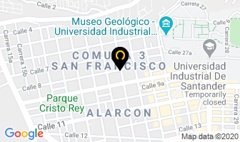 Mapa de Friosander S.a.s en Bucaramanga