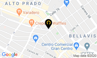Mapa de Friotec Ltda. en Barranquilla