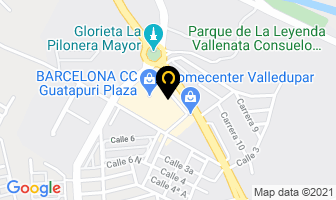 Mapa de Frisby S.a. en Valledupar