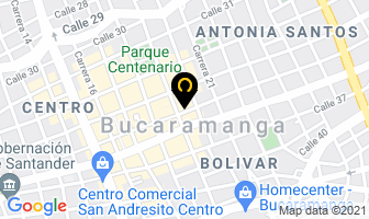 Mapa de Frucol Ltda. en Bucaramanga